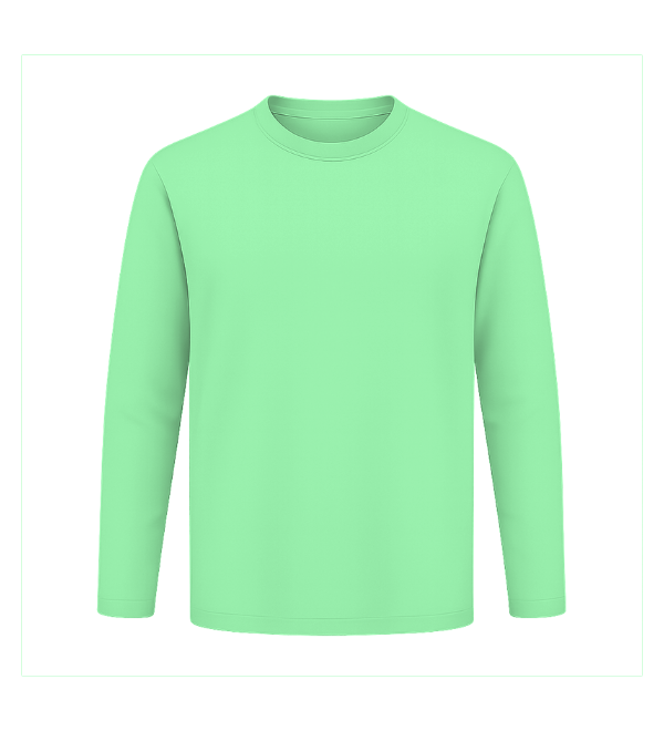 Kids Unisex Full Sleeve Crew Neck T-Shirt - Image 9