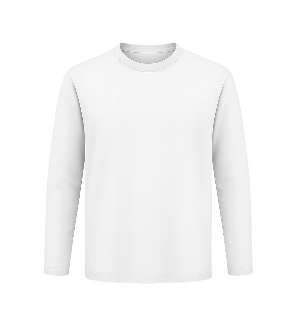Kids Unisex Full Sleeve Crew Neck T-Shirt